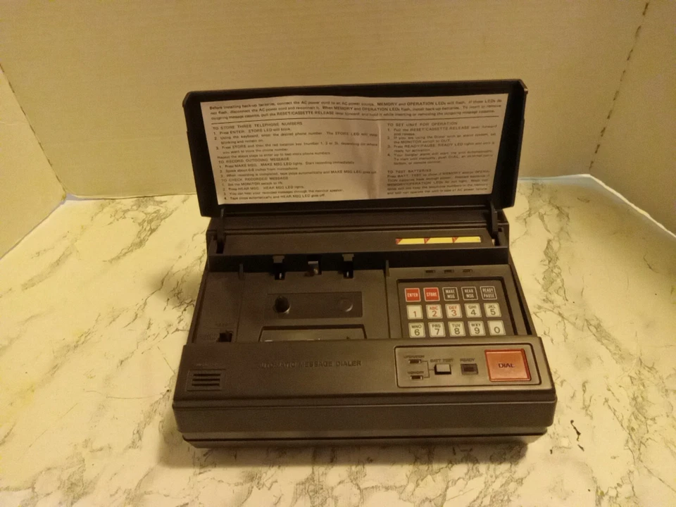 Safe House Automatic Emergency Message Telephone Dialer Radio Shack - WORKS! - Image 2 of 4