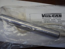 VULCAN TB6025B Swaged Cartridge Heater, Lead Length 10", Watts 500, Voltage 240
