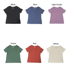 Eddie Bauer Women's Soft Cotton Short Sleeve V-Neck Classic T-Shirt