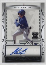 2022 Leaf Trinity Clear Silver Foil 1/99 Gavin Cross #CA-KW2 Auto 1cx3