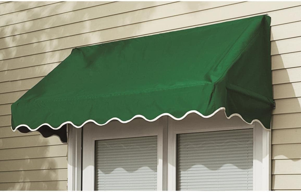 Outdoor Patio Cover Linen Green Black