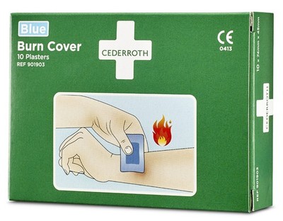 CEDERROTH Verbrennungspflaster ''Burn Cover'' 74 x 45 mm 10 Pflaster
