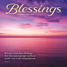 Carousel Calendars,  Blessings Special Value 2026 Wall Calendar, 12'' X 12'', 16