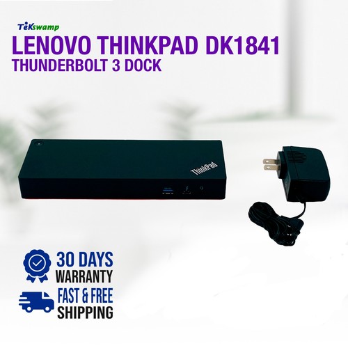 Lenovo ThinkPad DK1841 Thunderbolt 3 Dockingstation Schwarz inkl. Netzteil