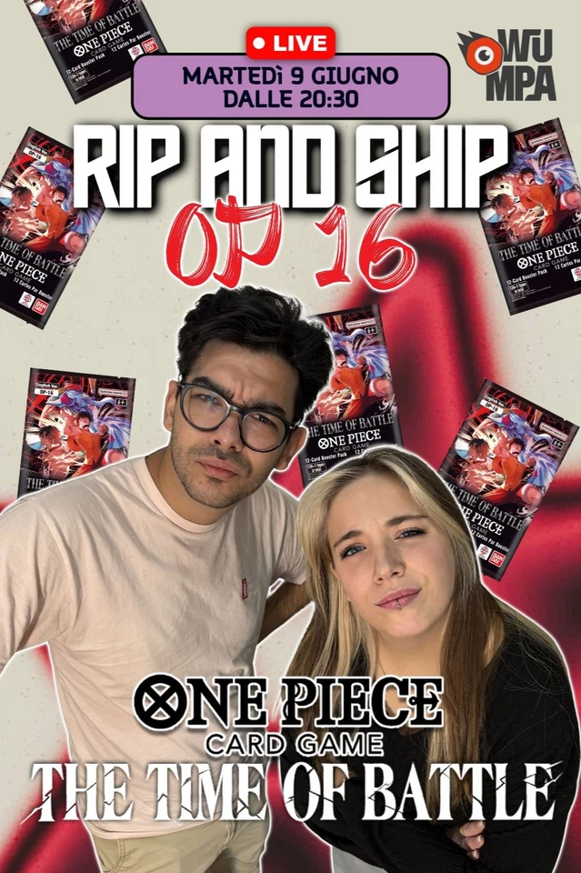 Wumpa-Store Live🔥È tempo di spacchettare OP 16