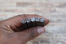 5p Silversmith Handmade Iron Jewelry Pendant Charms Making Metal Punch Die Stamp