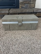 Vintage 8 Track Storage Container W Cassettes Elvis John Travolta 22 Total