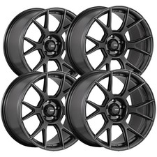 Set Of 4 Konig Ampliform 17x8 5x4.5 40mm Gunmetal Wheels Rims 17 Inch