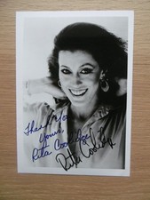 Rita Coolidge autograph signed 13x18 cm picture B/W