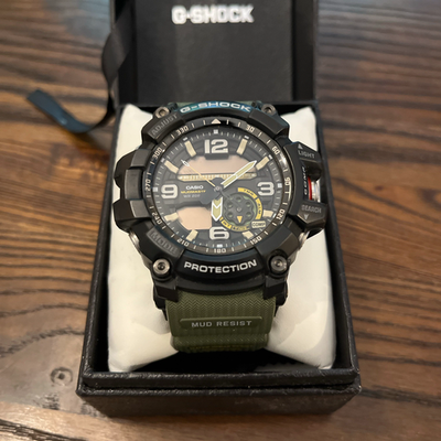 Casio G-SHOCK GG-1000-1A3JF Mudmaster Men's Solar Digital Watch in