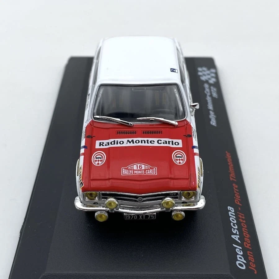Modellino Auto Atlas Ex Magazine 1/43 Opel Ascona Rally Montecarlo 1972 #16 R... - Immagine 2 di 4