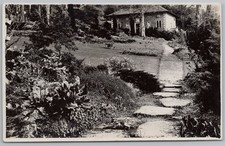 IFORD MANOR Wiltshire The Gardens RP Postcard