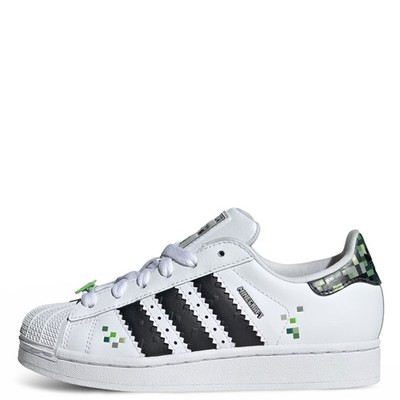 Adidas Originals Superstar II Kids Sneaker - Minecraft White/Black