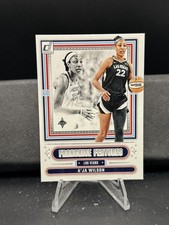 A'ja Wilson #11 Franchise Features 2025 Donruss WNBA Las Vegas Aces