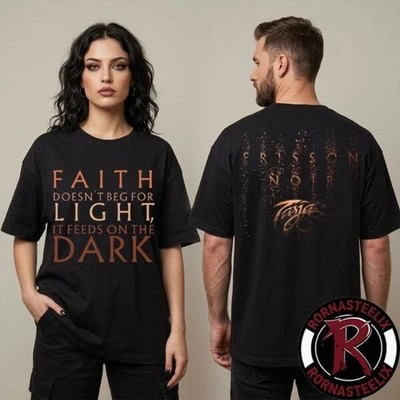 Tarja Turunen Official Merchandise Fission Noir Lyrics Unisex T Shirt