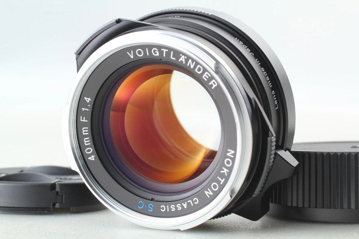 Voigtländer f/1.4 Lenses 40mm Focal for sale - eBay