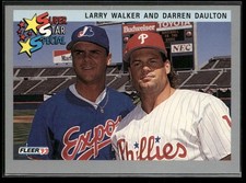 1993 Fleer #715 Unsung Heroes (Larry Walker / Darren Daulton)