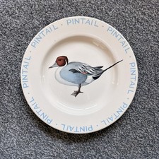 Emma Bridgewater Vintage Pintail Duck Bird Rare 8.5" Plate