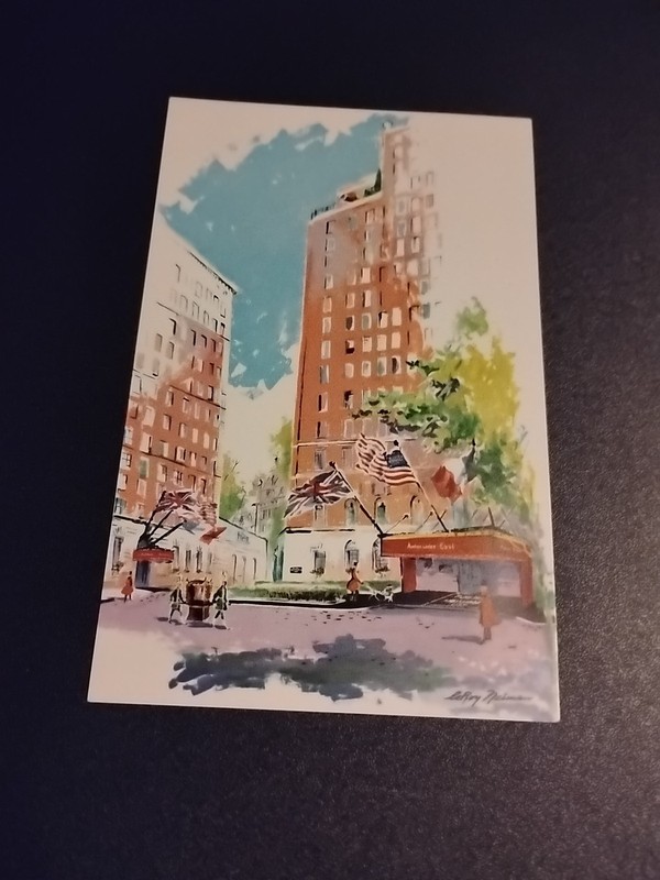 Vintage Postcard From The Ambassodor Hotel-Chicago, Illinois