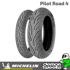 Michelin Pilot Road 4 120/70 ZR17 (58W) & 180/55 ZR17 (73W) Motorcycle Tyres