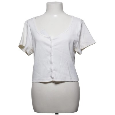 Lager 157, Crop Top, Größe: XL, VANDA, Weiß, Baumwolle/Elasthan, Einfarbig #3Tp