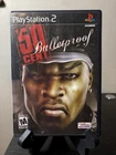 50 Cent Bulletproof PS2 Authentic Tested & Working (Water Damage Artwork)
