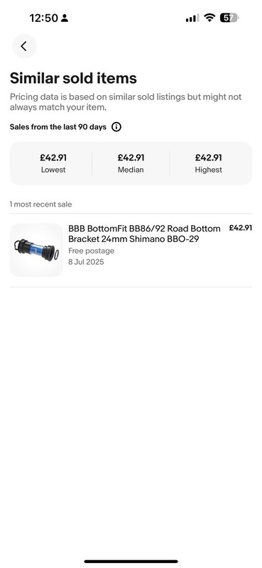 Brand New BBB BottomFit BB86 Road Bottom Bracket 24mm -41 Shimano BBO-21