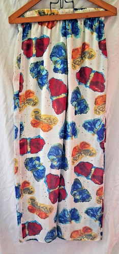 Sonia Rykiel, SONIA RYKIEL PARIS leichte weite Hose Sommer VINTAGE Größe M - 38