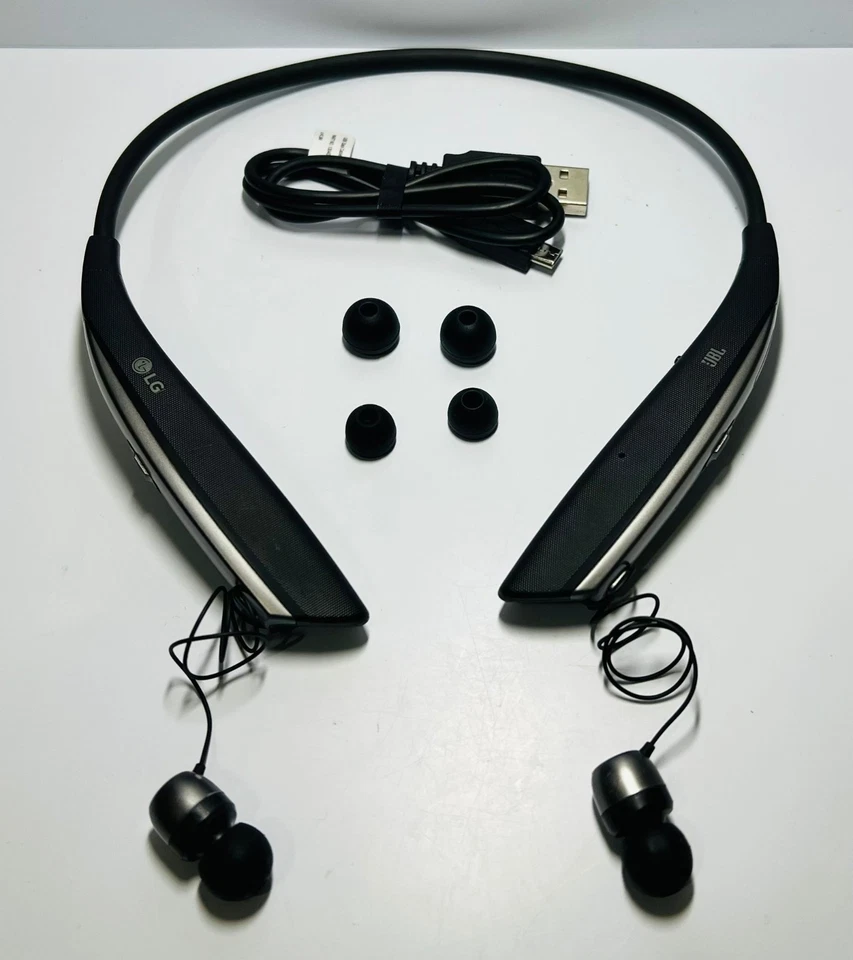 LG TONE ULTRA HBS-820 Wireless In Ear Bluetooth Headphones - ✅️Black💯Tested - Image 3 of 3