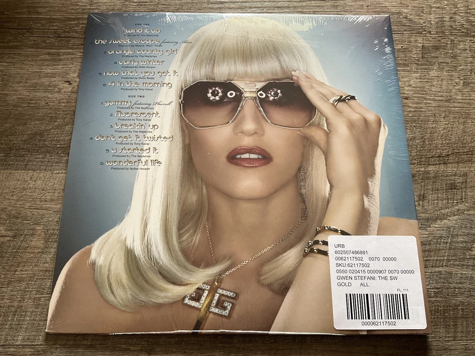 Gwen Stefani - The Sweet Escape Vinyl LP Album - Metallic Gold - NEW & SEALED - Image 3 of 4