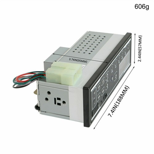 Excavator Radio Bluetooth AUX AM/ FM Input 12V 24V for Grader Loader Yacht Grab - Picture 12 of 12