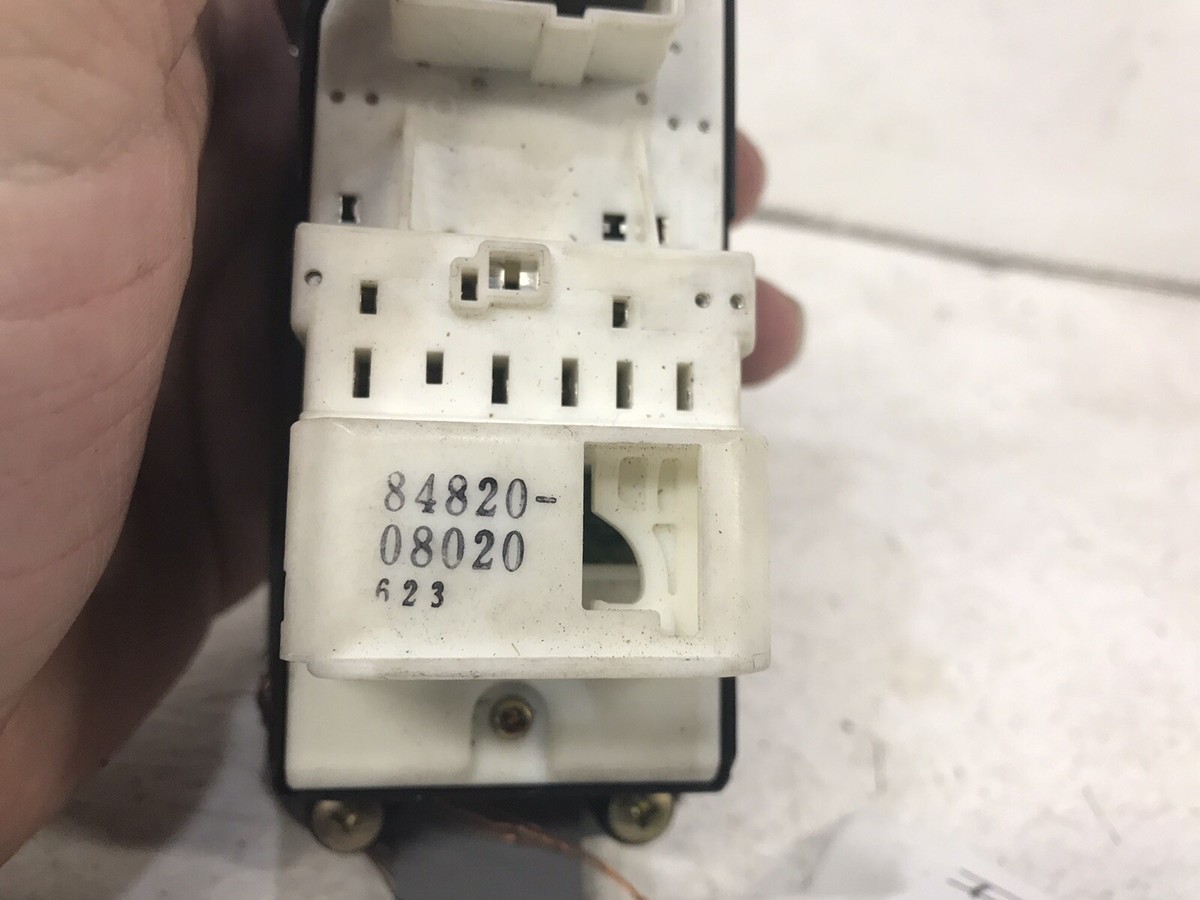 Driver Side Power Window Switch For 2001-2003 Toyota Sienna - Front Left Master Switch