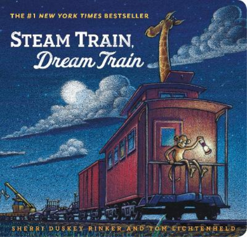 Sherri Duskey Steam Train, Dream Train (Libro di cartone)