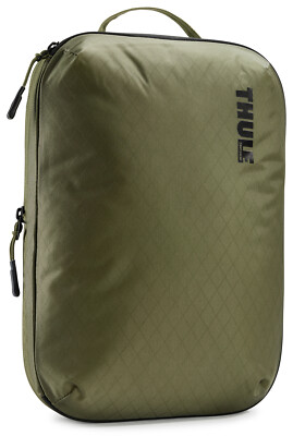 Thule Compression Packing Cube M Kompressionspackwürfel Packwürfel Soft Green