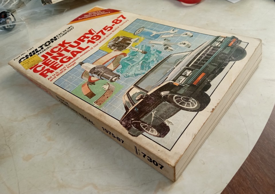 Chilton 1975 1987 Buick Regal Grand National / Century Service Repair