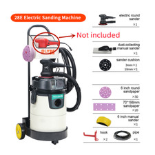 OLYM GM-F9 Dust Free sanding machine with accessories auto body car repair