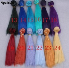 15*100cm Natrual Color Wig For Monster Doll Hair For 11.5" 1/4 1/6 BJD Dolls