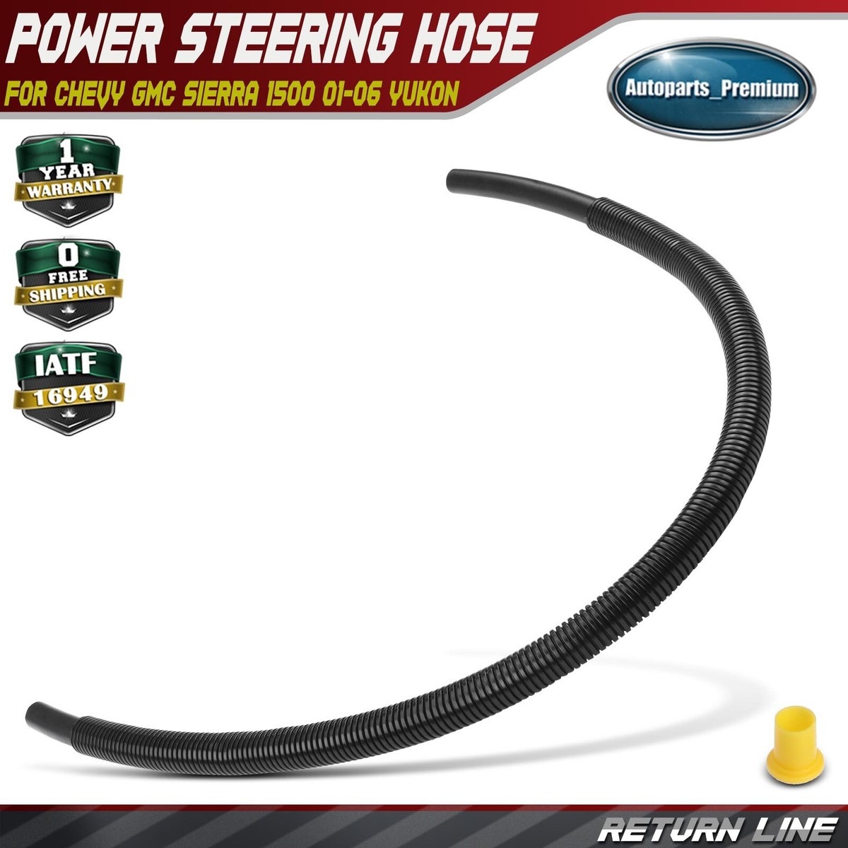 Power Steering Hose Power Steering Return Line Hose Assembly