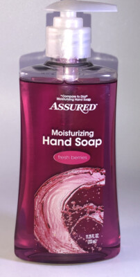 Assured Fresh Berries Moisturizing Hand Soap 11.25 fl oz w Pump-NEW-SHIPS N24HRS
