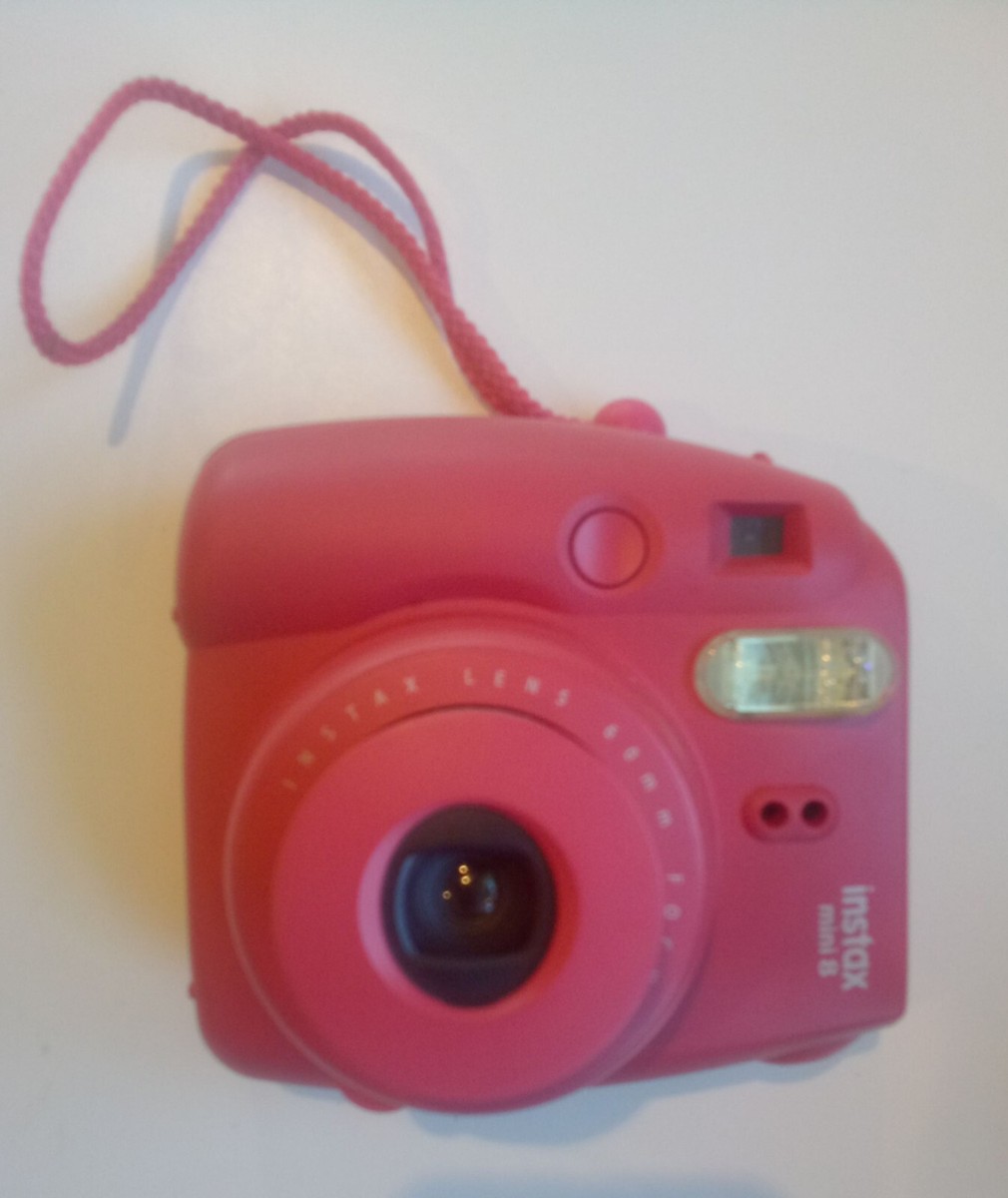 Fujifilm Instax Mini 8 Instant Film Camera Red Tested Works | eBay