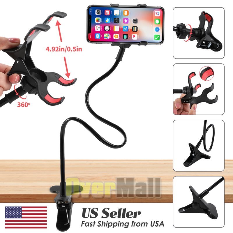 Flexible Lazy Bracket Mobile Phone Stand Holder Bed Desktop For