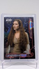 2024 Topps Chrome Star Wars Leia Organa RA-1 /10 Galactic Civil War Lava