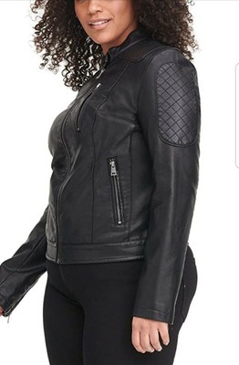 Levi's Women's Faux Leather Motorcross 