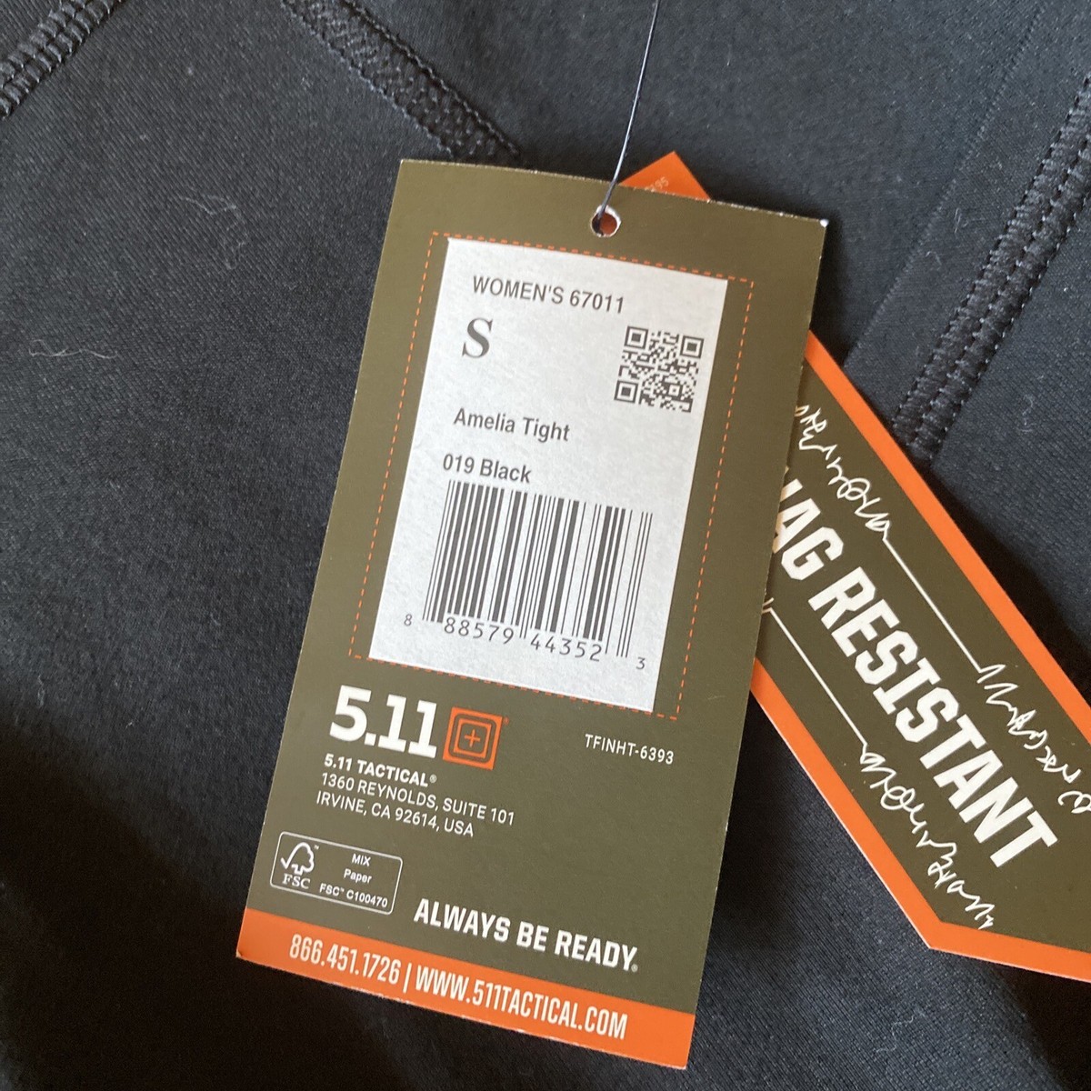 5.11 511 Tactical Amelia Tight Leggings Pants Womens Sz Small S