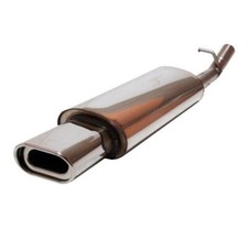 FOX Sportauspuff 1x135x80mm eingerollt für Opel Vectra A Fließheck ab Bj.88