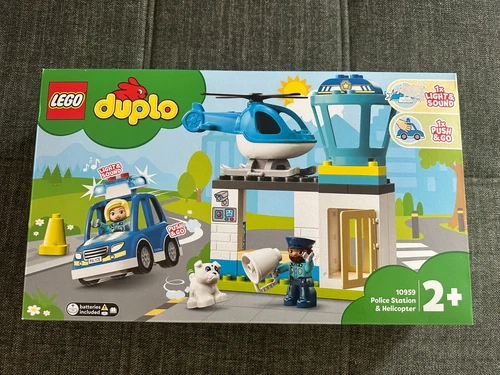LEGO DUPLO Town: Polizeistation mit Hubschrauber (10959) NEU & original verpackt