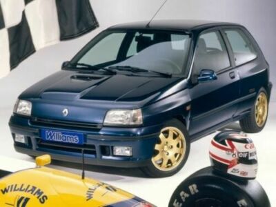 Blechschild Auto Renault Clio Williams 30 X 20 CM