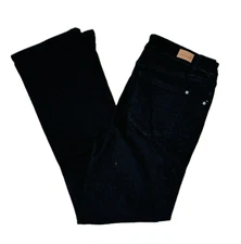 Judy Blue Boys Town High Rise 90s Slit Hem Straight Black Jeans Womens 15 32 JB8