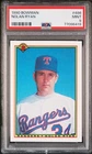 1990 Bowman Nolan Ryan PSA 9 MINT - Texas Rangers MLB Baseball