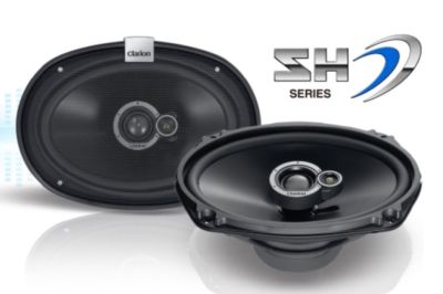 Clarion SH6934R 6x9 '' Autolautsprecher PKW 3-WEGE 15x23cm 600 Watt MULTIAXIAL